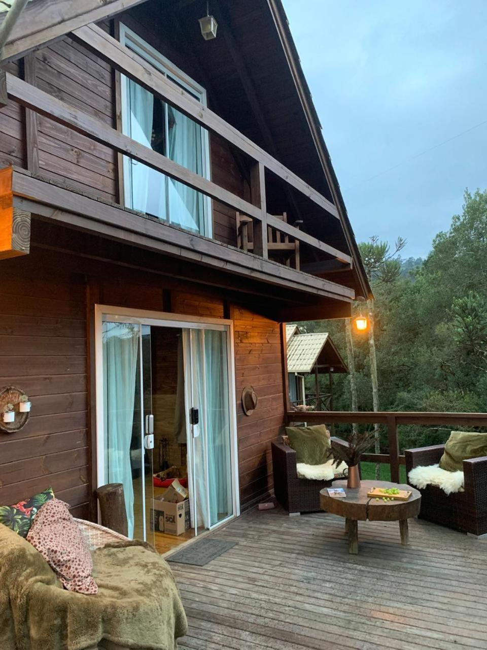 Hospedagem cabanas do lago Urubici Exterior foto