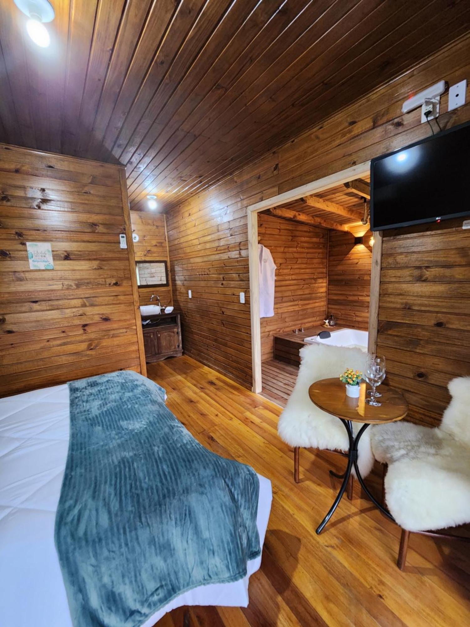 Hospedagem cabanas do lago Urubici Quarto foto
